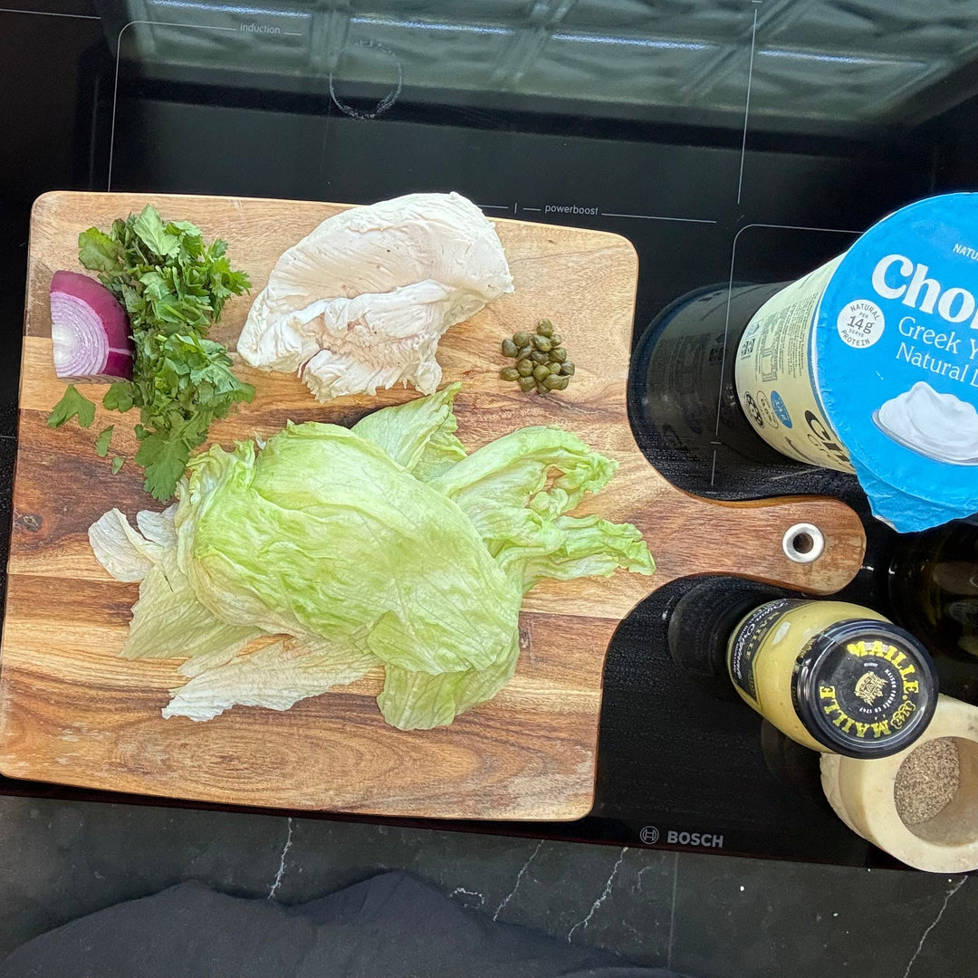 High Protein Chicken Topper Recipe | Easy No-Bowl Lunch