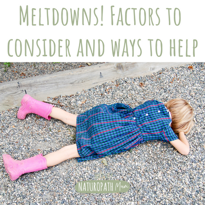 Meltdowns! Factors to Consider and Ways To Help