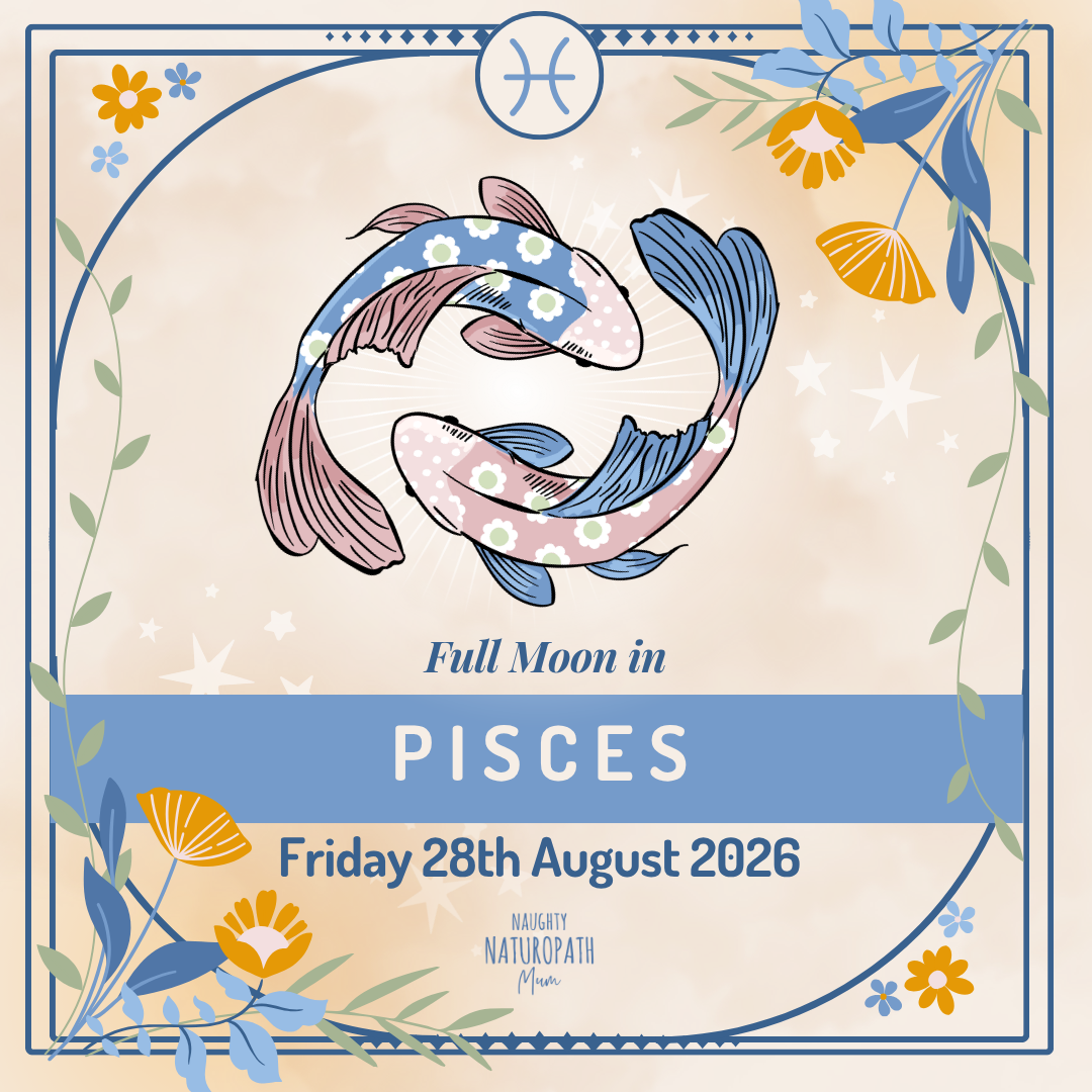 Full Moon (Lunar Eclipse) in Pisces — 28 August 2026