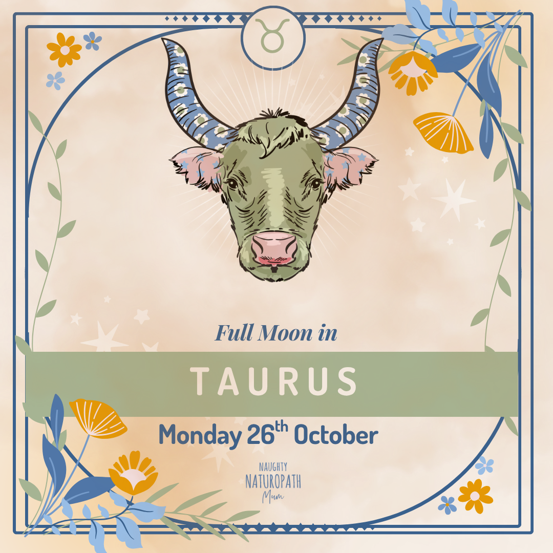 Full Moon in Taurus — 26 October 2026