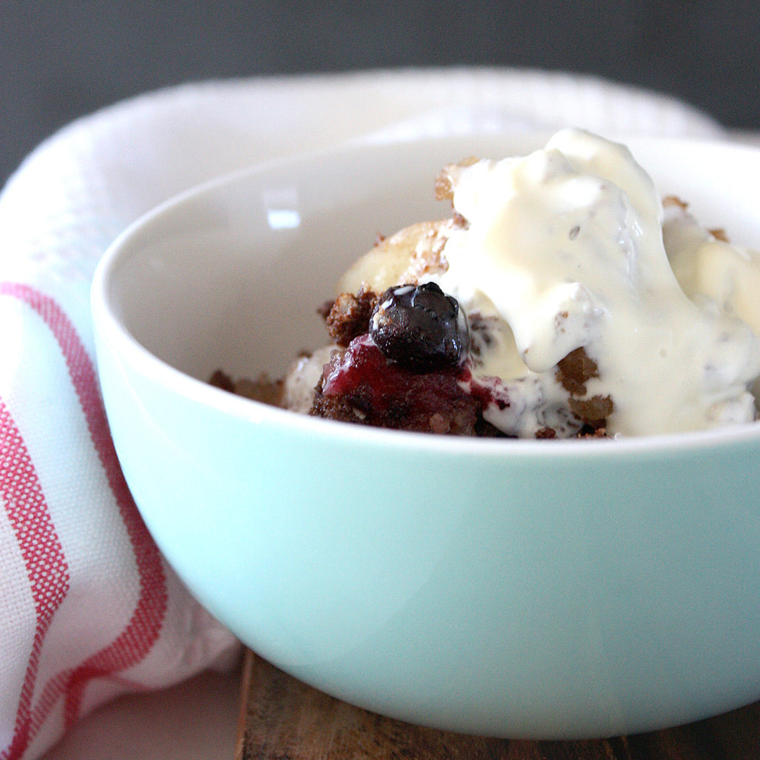 Choc Chia Quinoa Crumble
