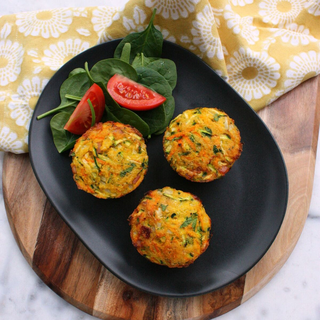 Veggie and Polenta Muffins