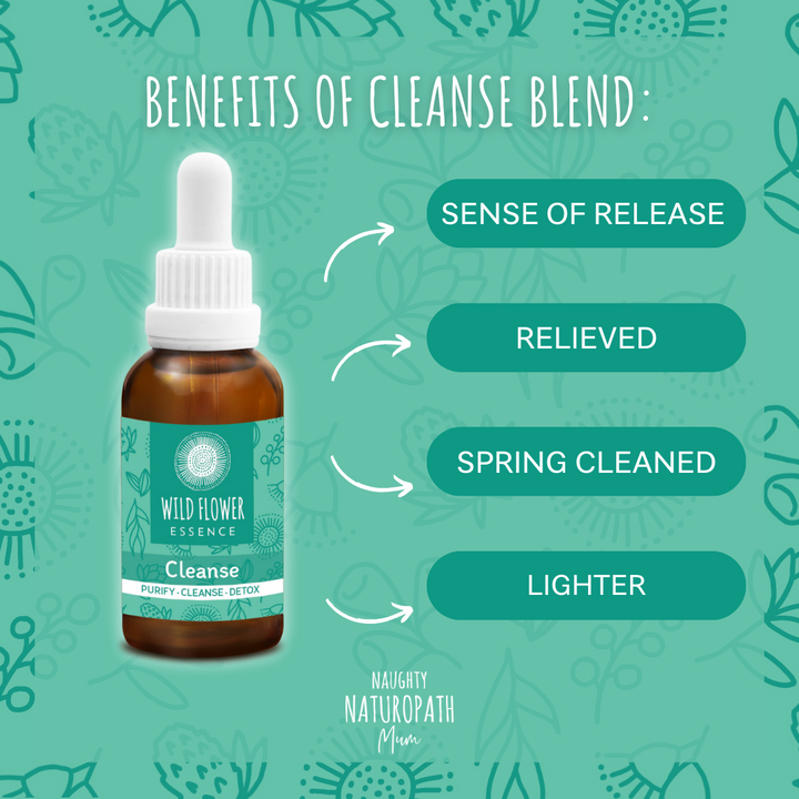 Naughty Naturopath Mum - Cleanse Wild Flower Essence