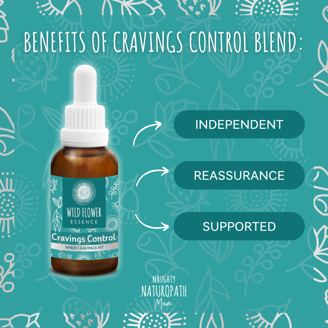 Naughty Naturopath Mum - Cravings Control Flower Essence