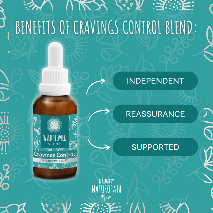 Naughty Naturopath Mum - Cravings Control Flower Essence
