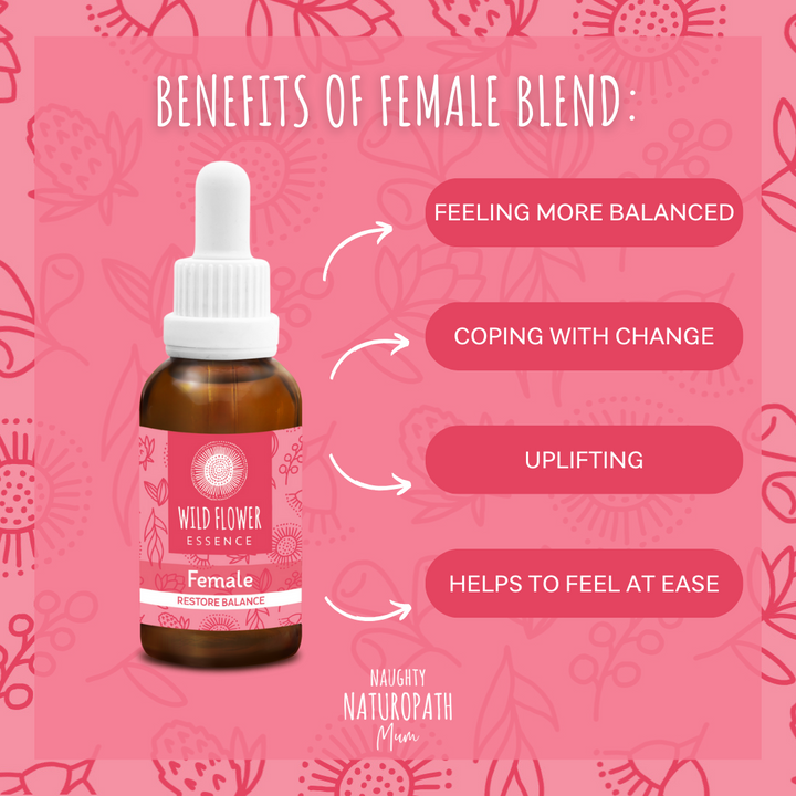 Naughty Naturopath Mum - Female Wild Flower Essence