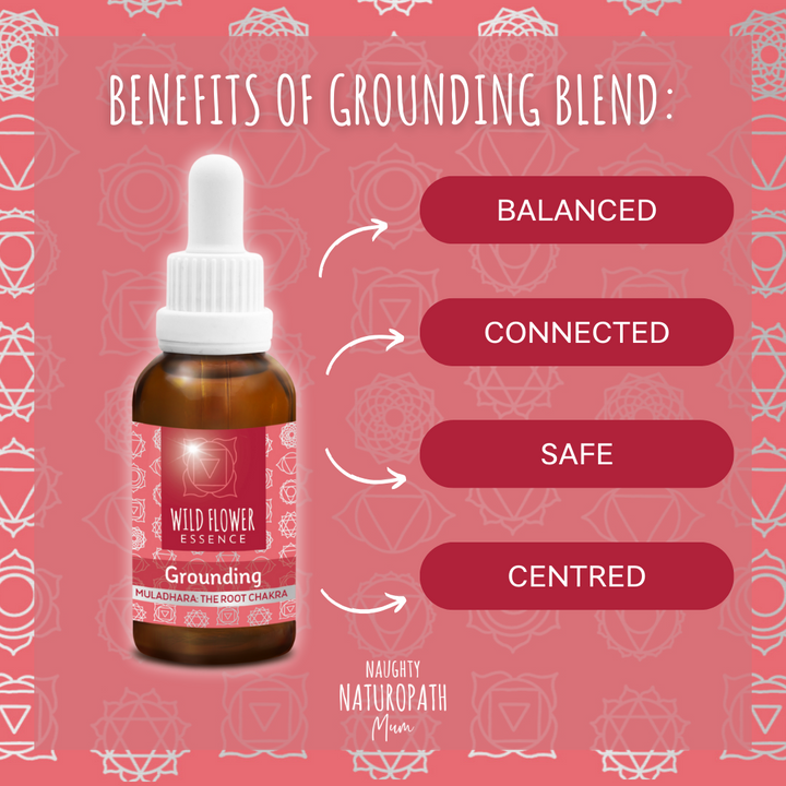 Naughty Naturopath Mum - Grounding Wild Flower Essence