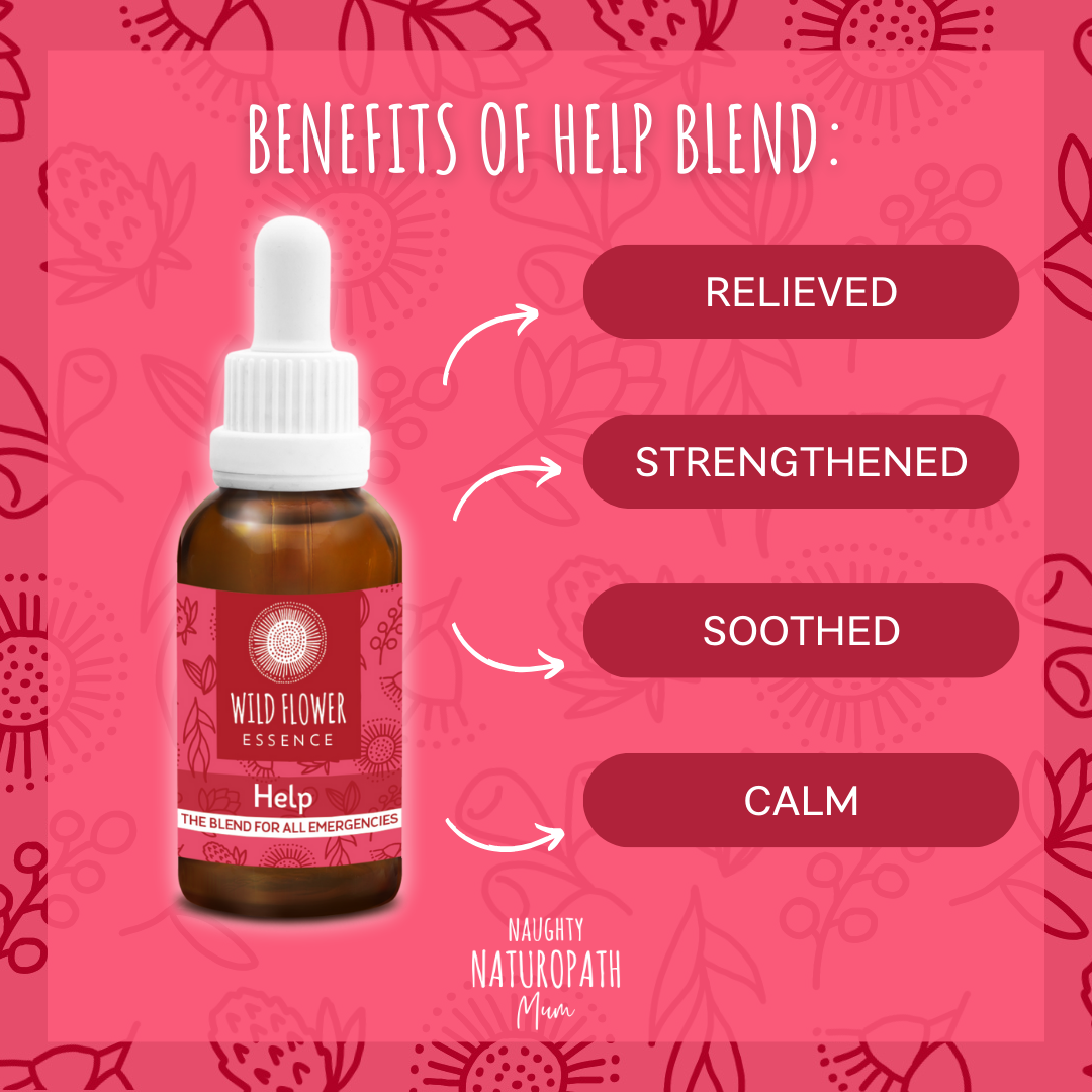Naughty Naturopath Mum - Help Wild Flower Essence
