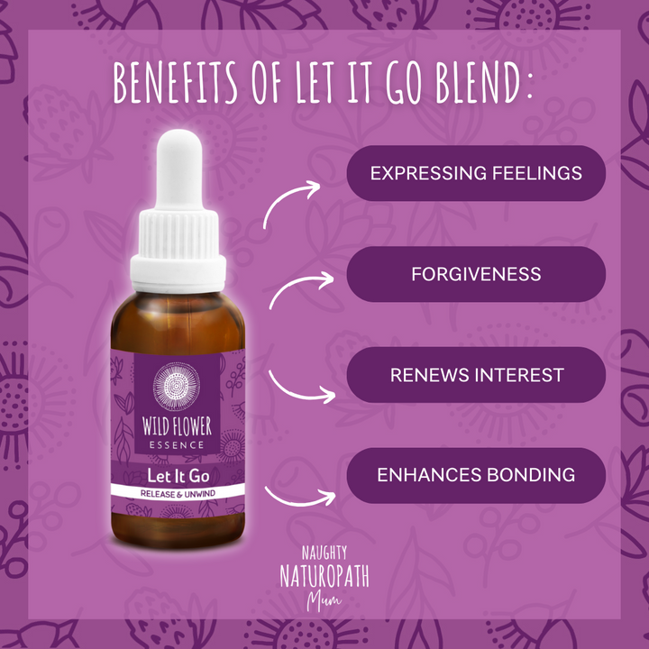 Naughty Naturopath Mum - Let It Go Wild Flower Essence