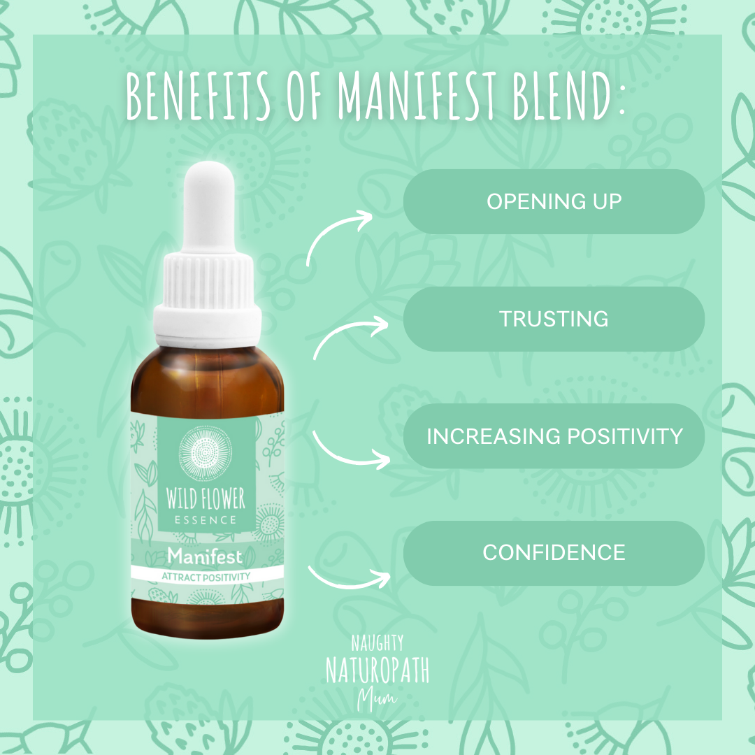 Naughty Naturopath Mum - Manifest Wild Flower Essence