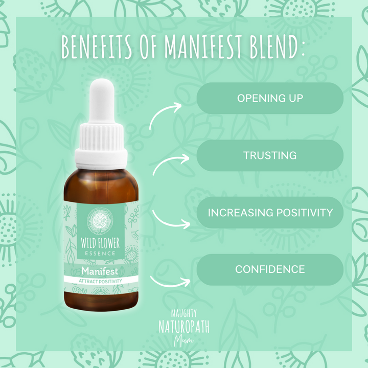 Naughty Naturopath Mum - Manifest Wild Flower Essence