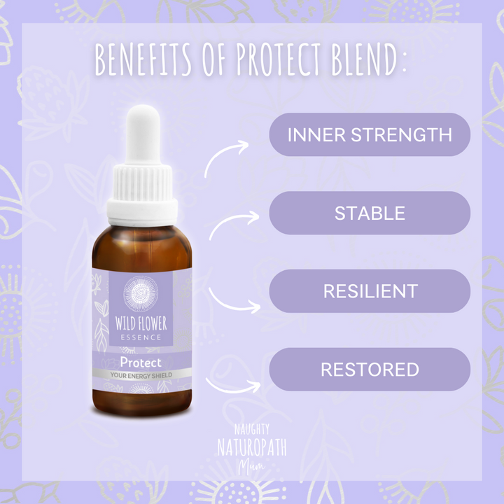 Naughty Naturopath Mum - Protect Wild Flower Essence