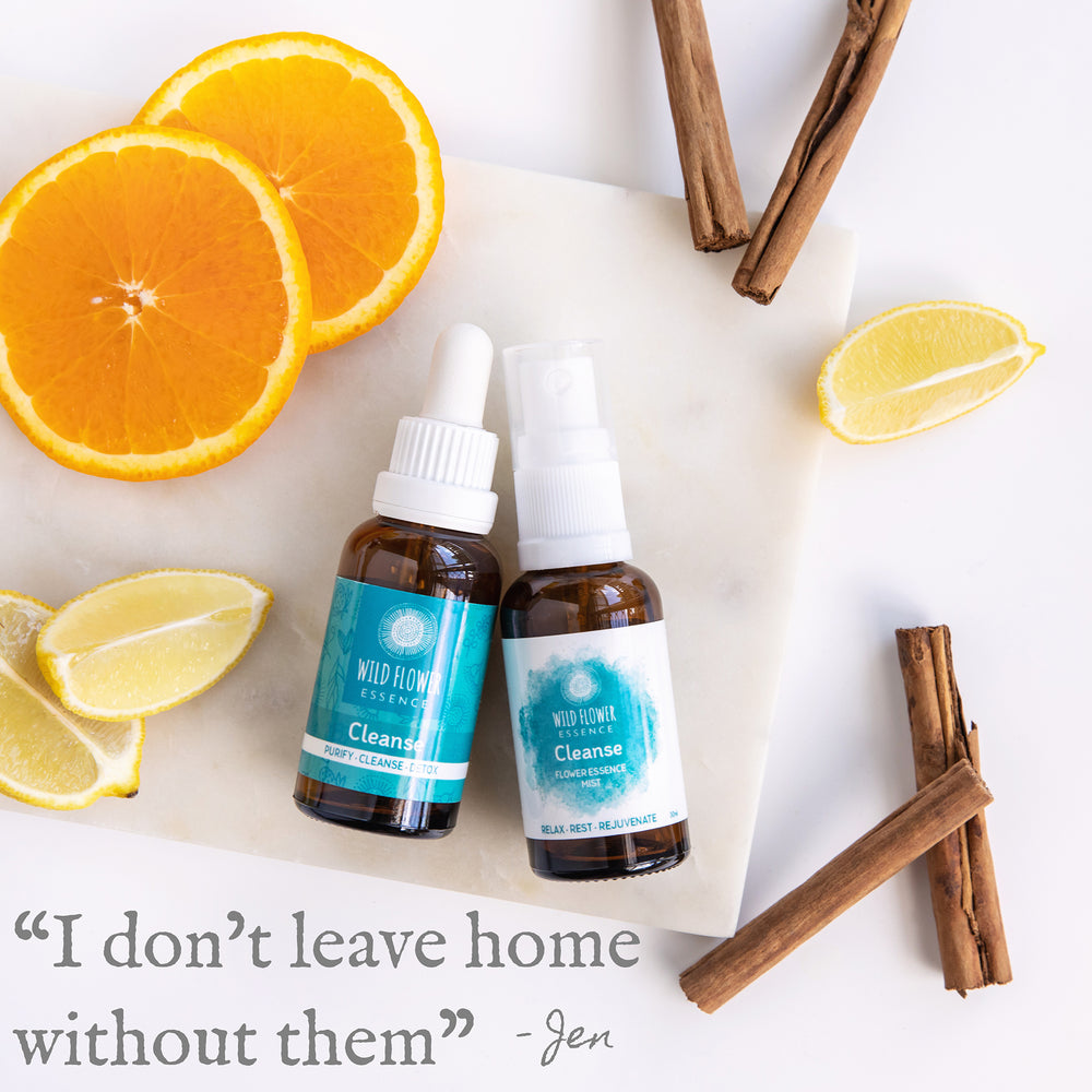 Cleanse Duo Pack blend and mist