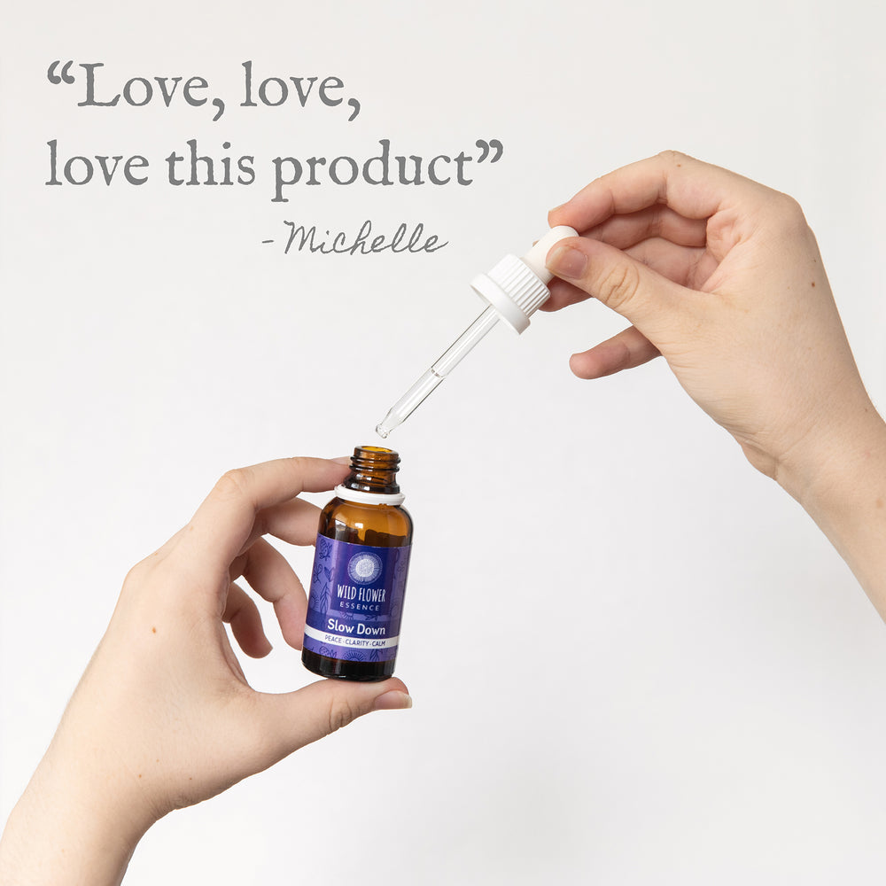Naughty Naturopath Mum - Slow Down Wild Flower Essence