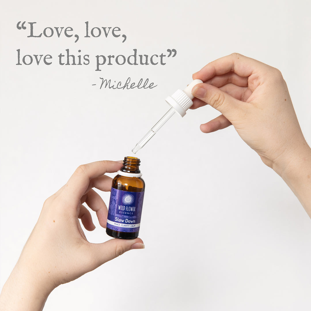 Naughty Naturopath Mum - Slow Down Wild Flower Essence